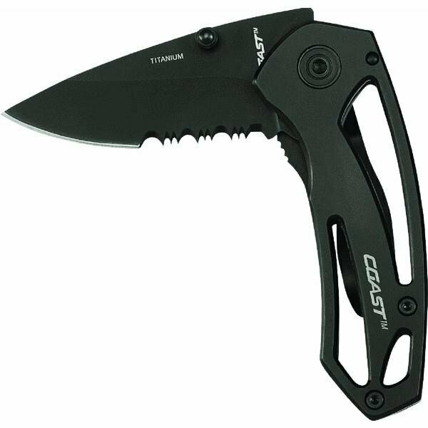 Coast Products Black Z-Frame Folding Knife C22BCP